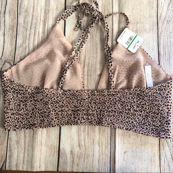 NWT FREE PEOPLE | Dusty Pink Halter Bandeau - Picture 3 of 4